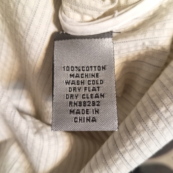 Tibi womens beige a-line striped button front skirt Size 8 - Picture 9 of 10